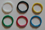 PTFE-Ring 1,6 mm mit PTFE-Schlauchverschluss